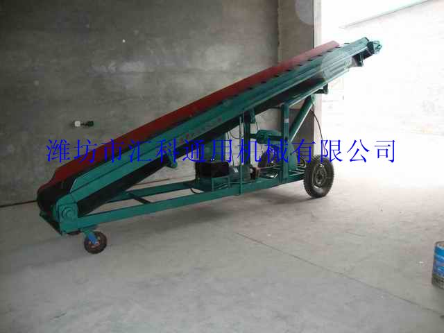 匯科通用機械生產移動式皮帶輸送機，螺旋刮產品圖片