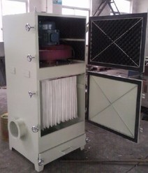 振打扁布袋抽屜式移動集塵機產品圖片