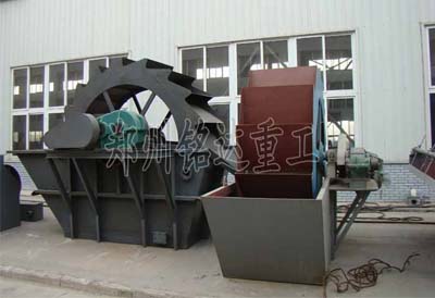 鄭州銘達重工機械制砂生產線用的洗砂機產品圖片