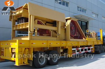 建筑垃圾處理設備 移動碎石機產品圖片