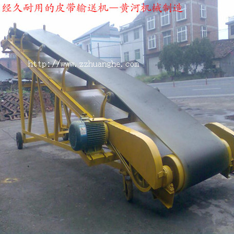 工作平穩皮帶輸送機 黃河機械廠家直銷產品圖片