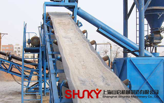 輸送較給力山啟機(jī)械膠帶輸送機(jī)
