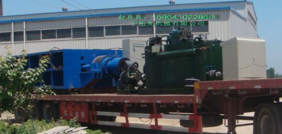 山東濟寧500T殘極破碎機