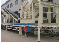 供應鄭州威力特反擊式移動破碎站產品圖片
