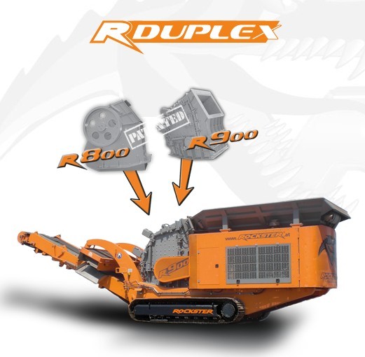 R800 R900 Duplex System 顎式-反擊式破碎單元互換系統產品圖片