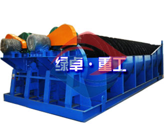 雙螺旋洗石機，螺旋洗礦機，新型洗石設備