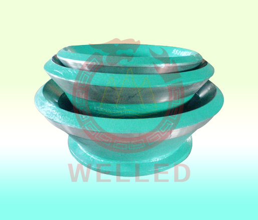 圓錐破碎機軋臼壁破碎壁（錳鋼）