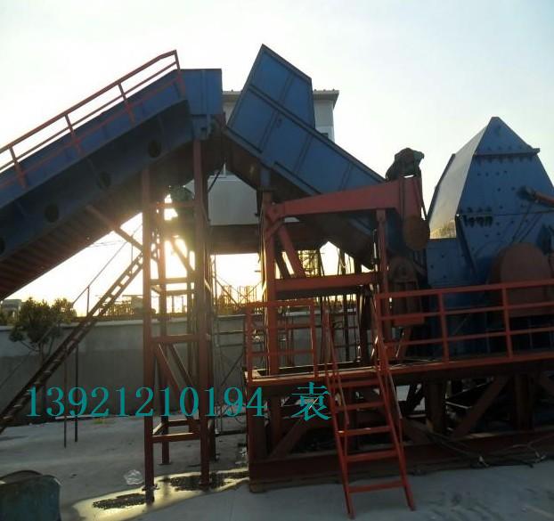 油漆桶破碎機，110型油漆桶破碎機，油漆桶破碎機系列產品圖片