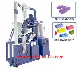 提供EVA再生料/EVA鞋材邊角料磨粉加工產品圖片
