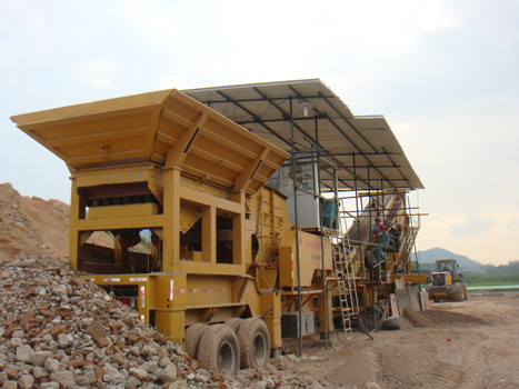 建筑垃圾移動式破碎機|PJ建筑垃圾破碎設備|建筑垃圾破碎機廠家產品圖片