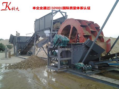 水洗砂生產線|海沙清洗設備|洗砂機產品圖片