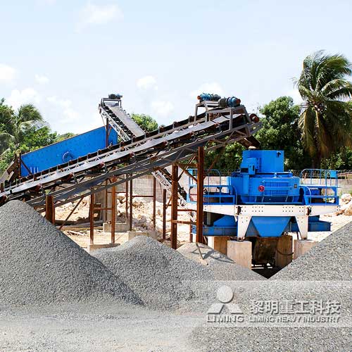 河卵石制砂機沖擊破碎機 干式制砂生產