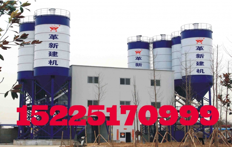 河南HZS90優質型民用攪拌站產品圖片