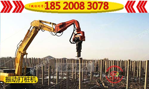 470樁機打水泥管樁-鉤機打拔機廠產品圖片