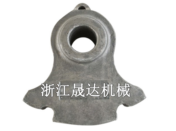 礦山設備破碎機配件高錳鋼金屬錘頭產品圖片