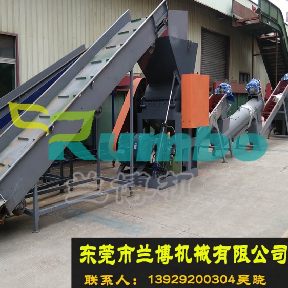 廢舊塑料瓶塑料破碎回收清洗線設備流產品圖片