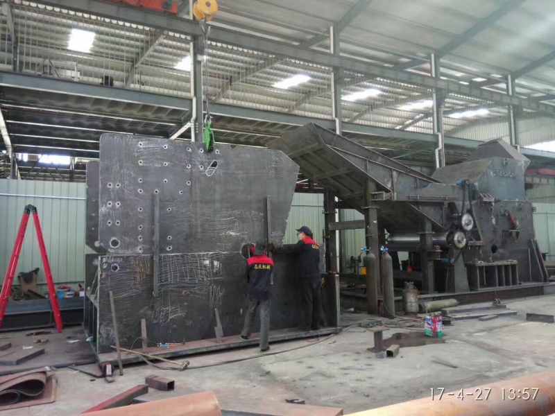 450型廢鋼粉碎機，450型廢鋼粉碎機廠家  ，2017年較新廢鋼破碎機