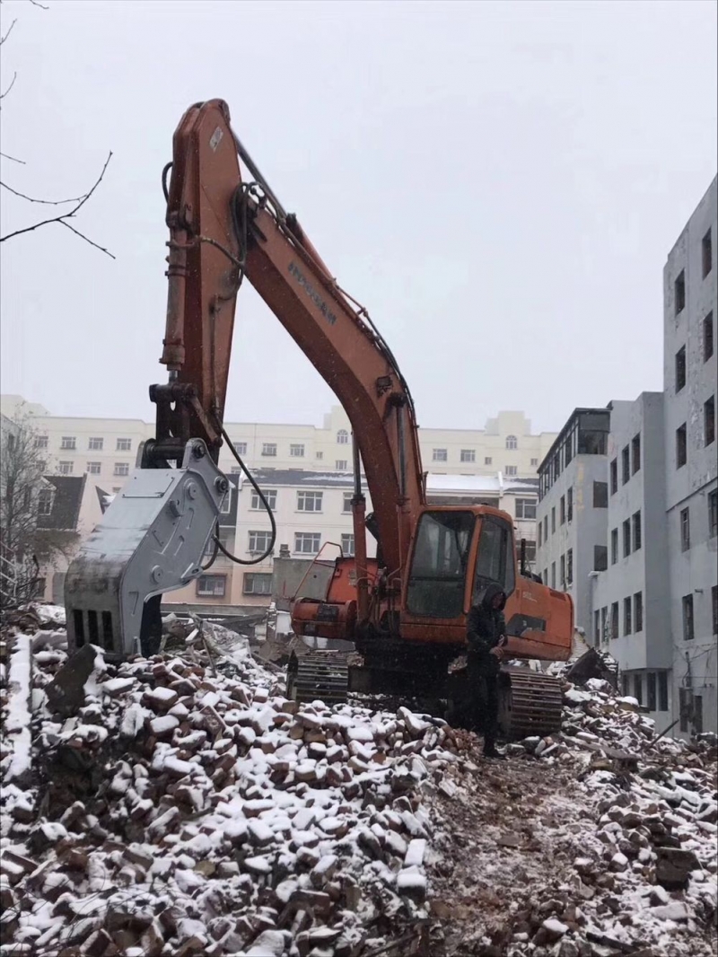 挖機 粉碎鉗破碎鉗夾子鑷子拆遷拆樓產品圖片