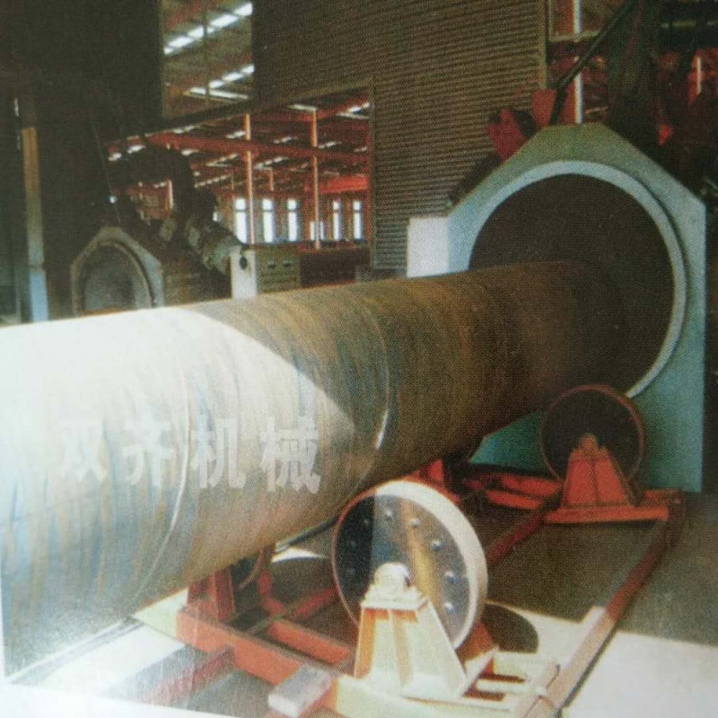 鋼管內外壁拋丸清理機
