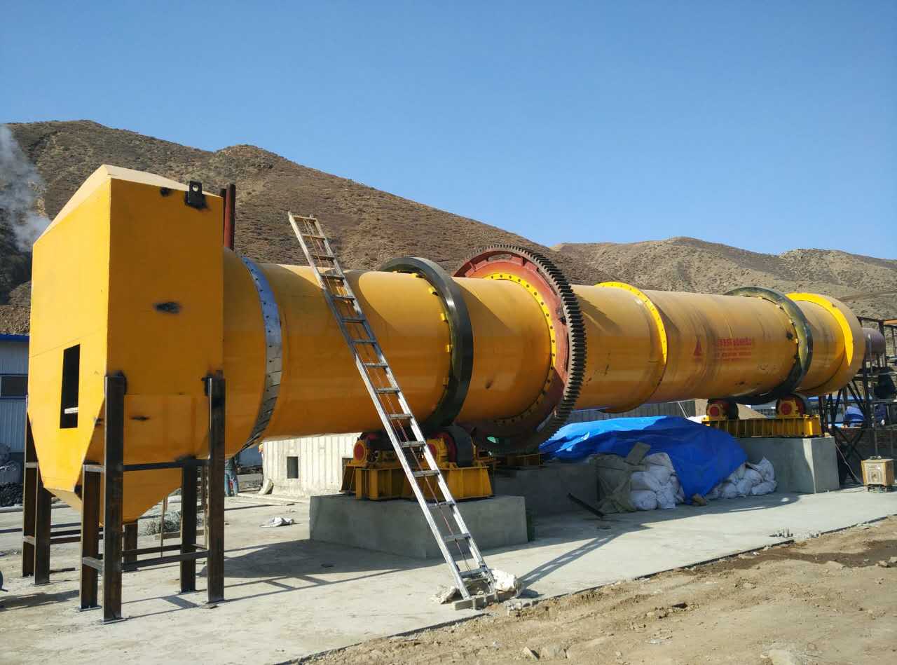 轉筒造粒機，礦山堆浸造粒設備、轉鼓造產品圖片