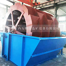 高效黃泥土沙輪斗式洗砂機(jī)，洗沙機(jī)產(chǎn)品圖片