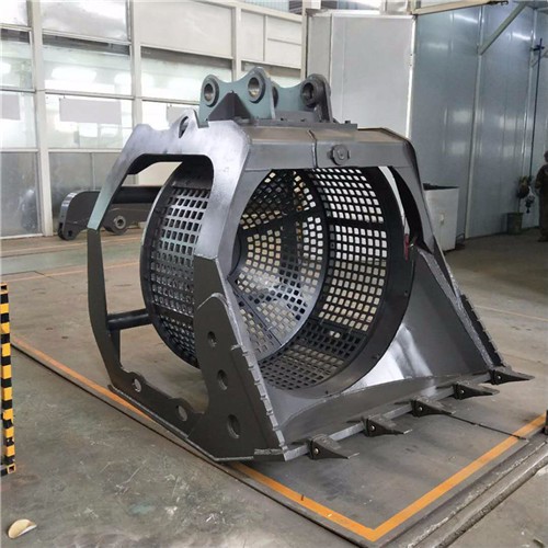 卡特CAT320D篩分斗河沙清潔篩分斗產品圖片