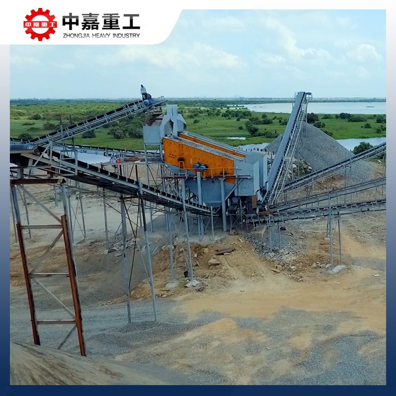 沙石料生產線：中嘉重工片麻巖制砂機成套設備助力機制砂石行業實現高回報產品圖片