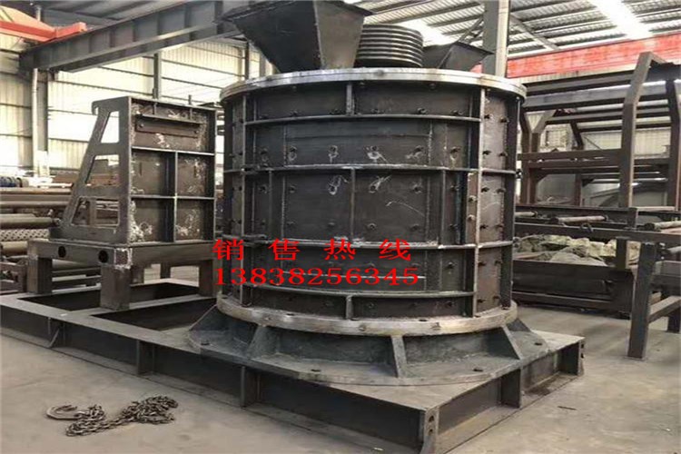立軸式數控變頻制砂機 砂石生產線設備2019款立軸數控破碎制