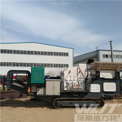山西陽泉日產1000噸車載移動破石機廠家報價