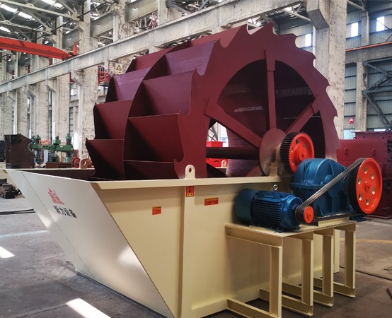 輪斗洗沙機