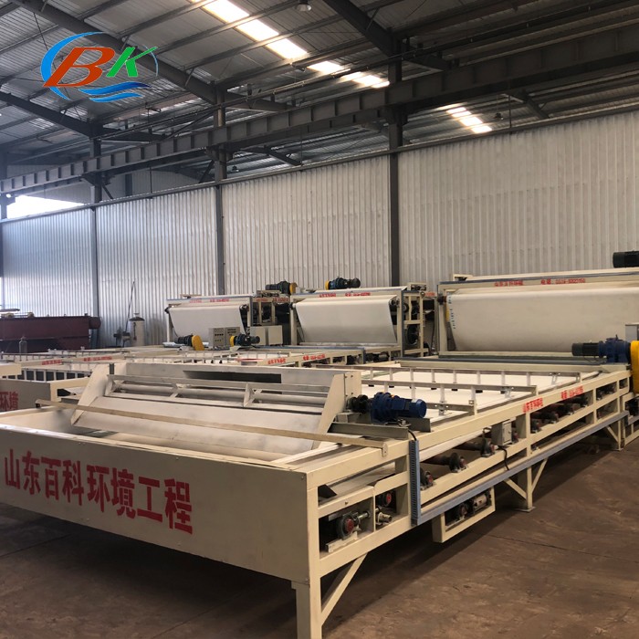 洗砂帶式壓濾機 湖泊淤泥處理設備 產品圖片