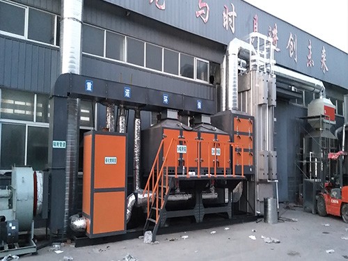 涂裝廢氣凈化催化燃燒設備產品圖片