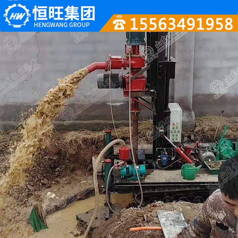 履帶反循環鉆機 打樁打井兩用鉆機 大口徑地熱鉆機