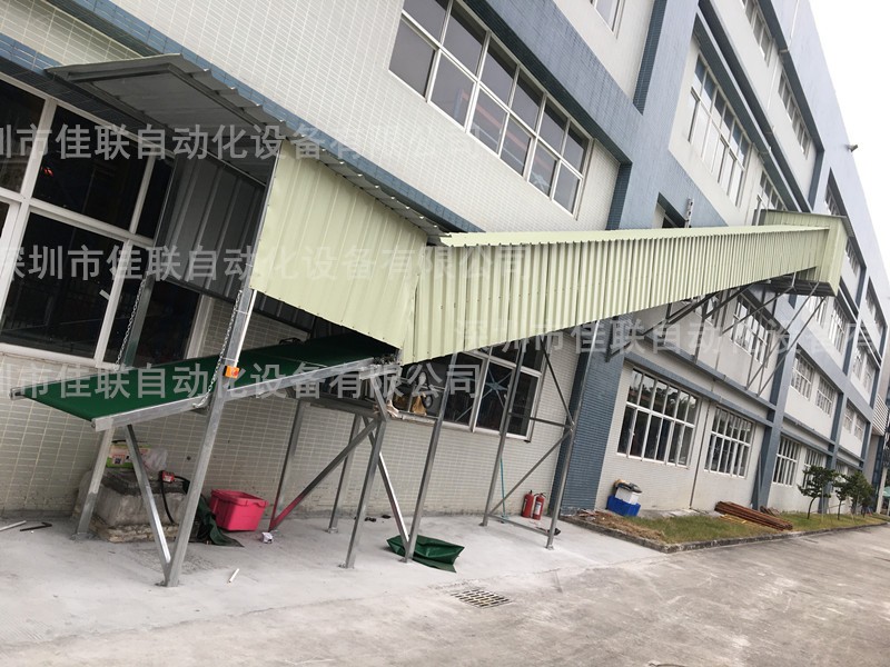 爬坡防滑輸送機 斜坡式輸送機 可移動PVC帶輸送機產品圖片