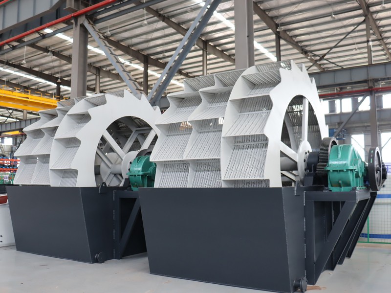 MXS系列輪斗式洗砂機，機制砂洗砂機設備產品圖片
