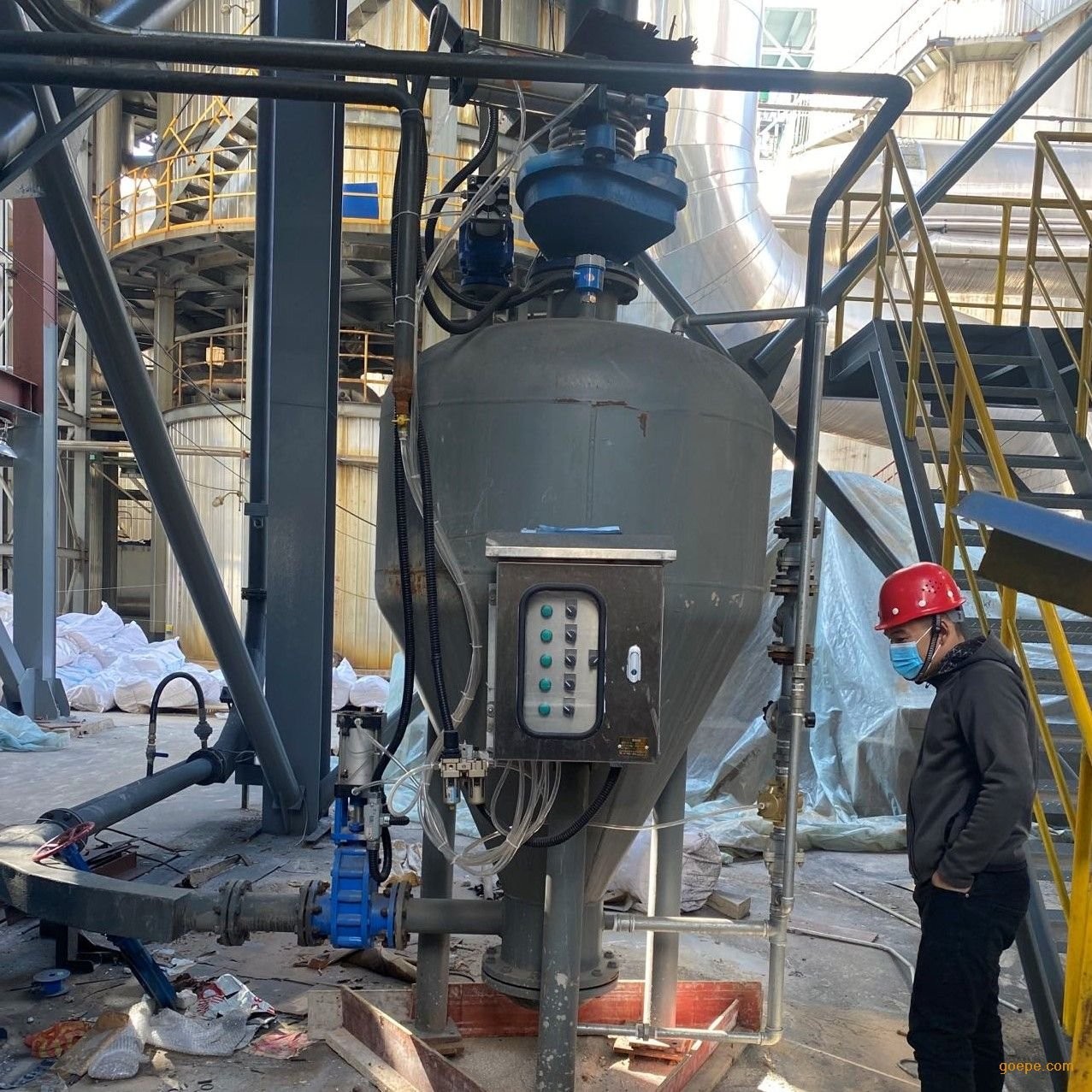 粉狀物料脈沖除塵氣力輸送 脫硫除塵氣力輸送燒結機除塵氣力輸送