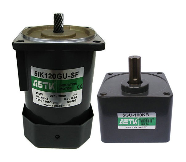 全新ASTK三相電機減速箱5IK120GU-SF,5GU-100KB