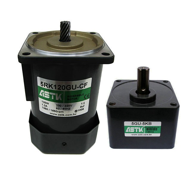 全新ASTK 120W可逆馬達牙箱5RK120GU-CF,5GU-5KB