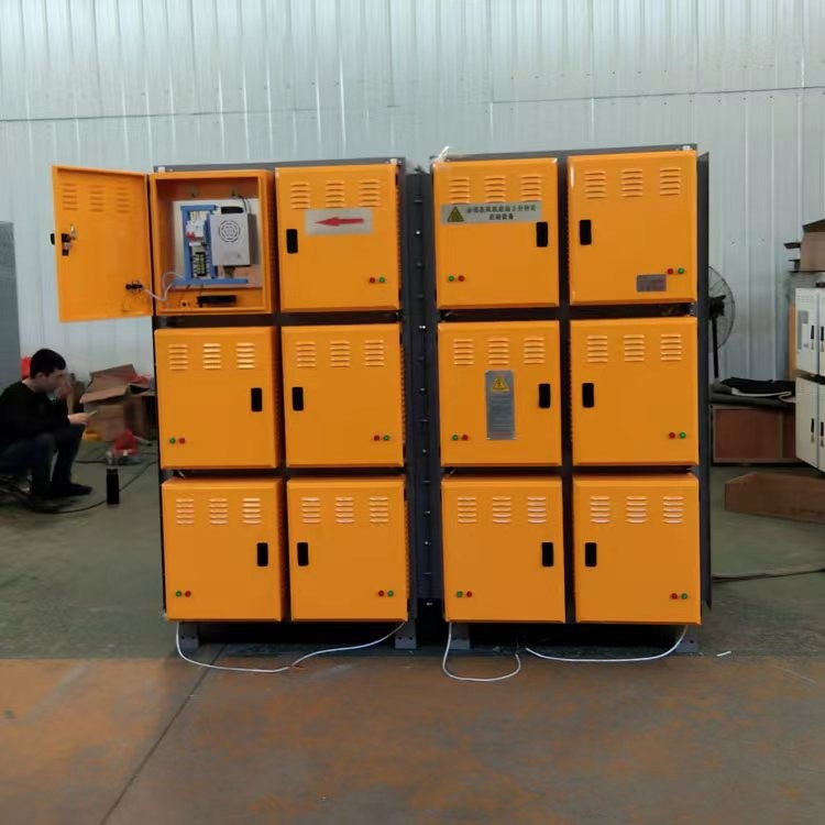 等離子凈化器玻璃廠廢氣凈化設備工業油煙處理設備廢氣高壓靜電低溫等