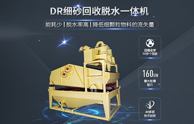 德睿DR系列細砂脫水回收一體機脫水篩產品圖片