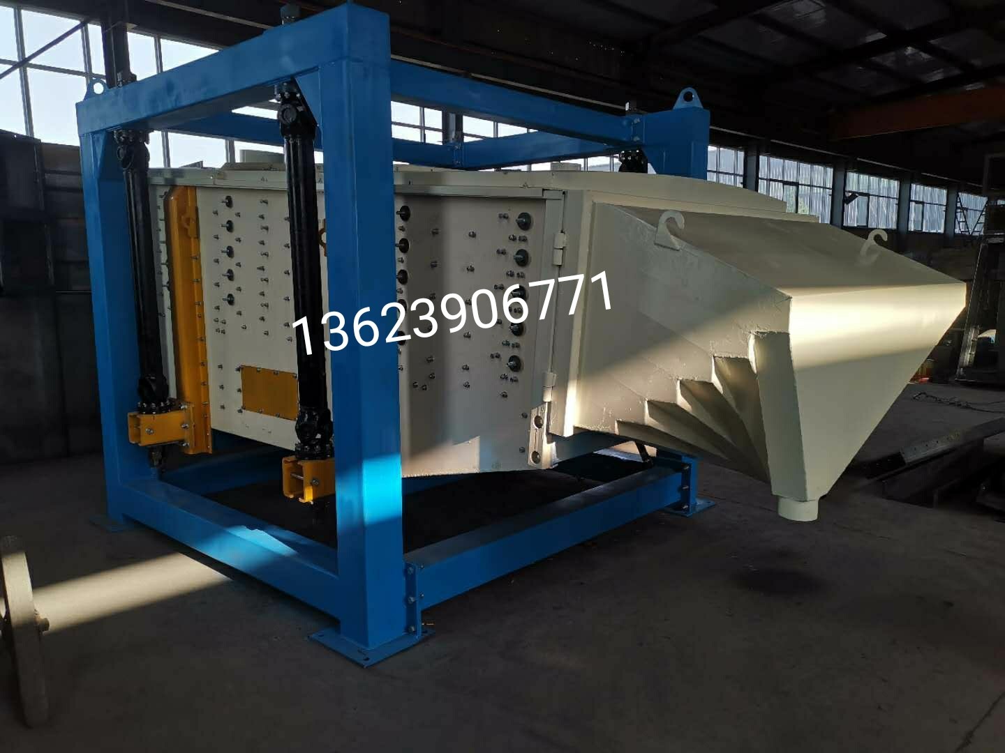 石膏粉專用方型搖擺篩產品圖片