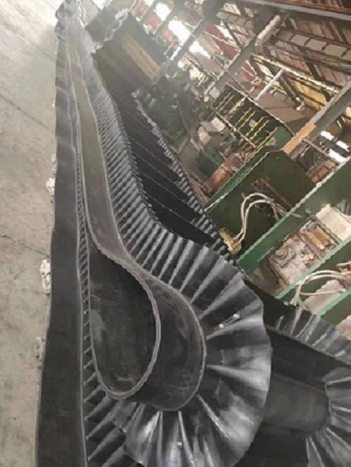 工業擋邊輸送帶 普通型大傾角波紋帶 斗提機運輸皮帶