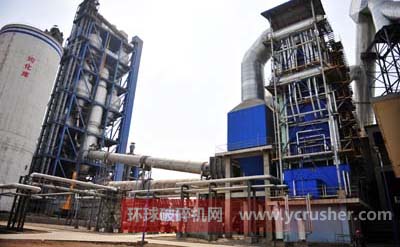 中信重工總包的山東彼那尼榮安二期工程廠區