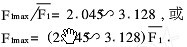 錘式破碎機F1max/F1值的實驗公式