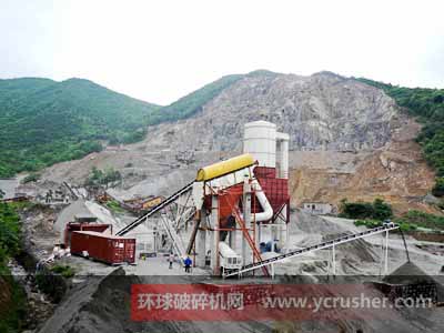 上海巍立路橋安裝整套干法制砂生產線