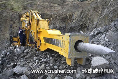 目前國內使用最大的破碎錘&mdash;阿特拉斯&middot;科普柯HB7000破碎錘