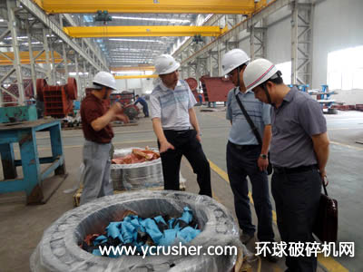 雙方就白鶴灘水電站人工砂石系統做深入交流