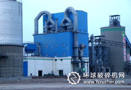 克州青松6000t/d熟料生產線水泥粉磨車間