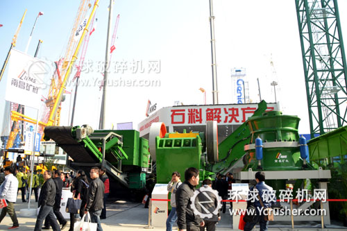 南昌礦機2012寶馬展破碎篩分設備展示