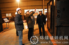 審核組領導和專家到現場核查